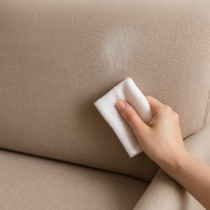 remove deodorant stains from a couch 
